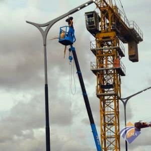 jual tiang pju sidoarjo