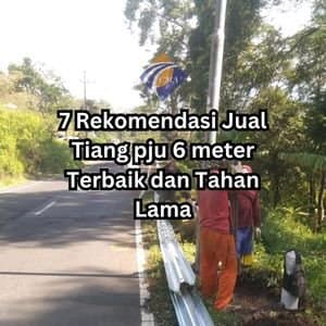 Jual Tiang pju 6 meter
