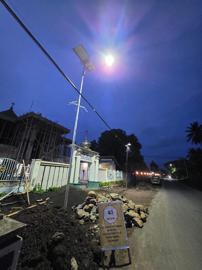 supplier tiang PJU papua