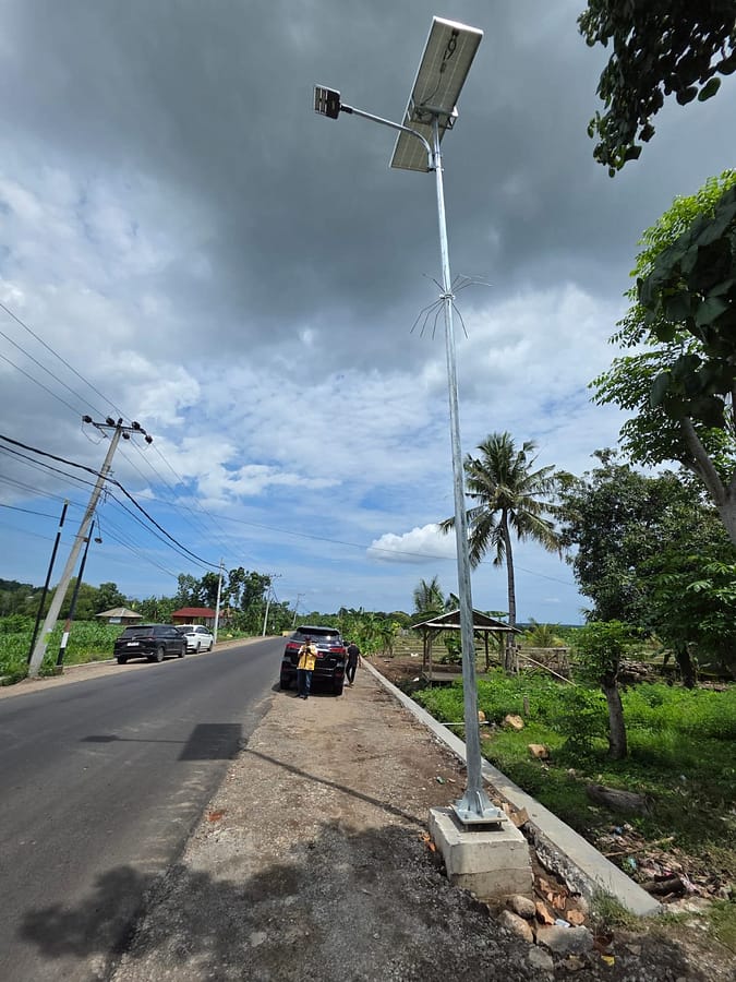 Pemasangan Tiang PJU sidoarjo