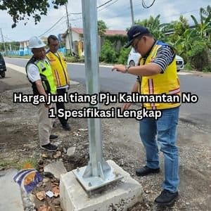 jual tiang Pju Kalimantan