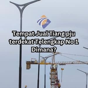 Tiang pju terdekat