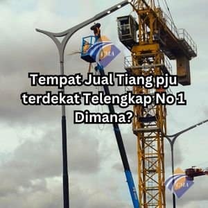 Tiang pju terdekat