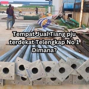 Tiang pju terdekat