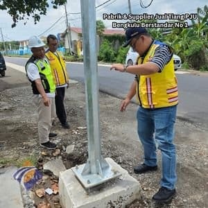 Supplier Jual Tiang PJU Bengkulu