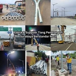 Supplier Tiang Penerangan Surabaya