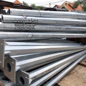 Supplier Jual Tiang PJU Kendari Berstandar