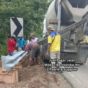 Jual Pagar Jalan Medan