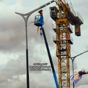Jual Tiang PJU Banyuwangi Berstandar