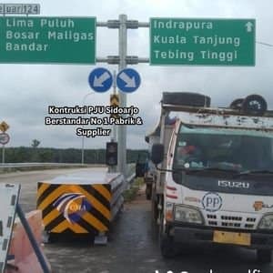 Kontruksi PJU Sidoarjo