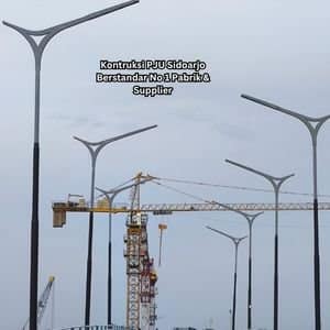 Kontruksi PJU Sidoarjo