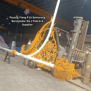 Pasang Tiang PJU Semarang