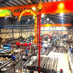 Jual Tiang PJU Prabumulih Pusat