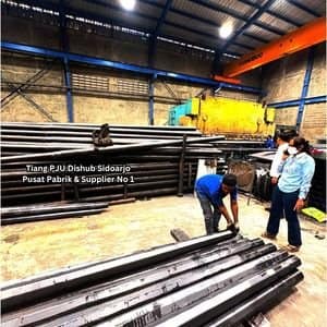 Tiang PJU Dishub Sidoarjo Pusat