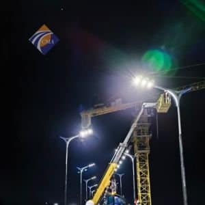 tiang pju kalimantan
