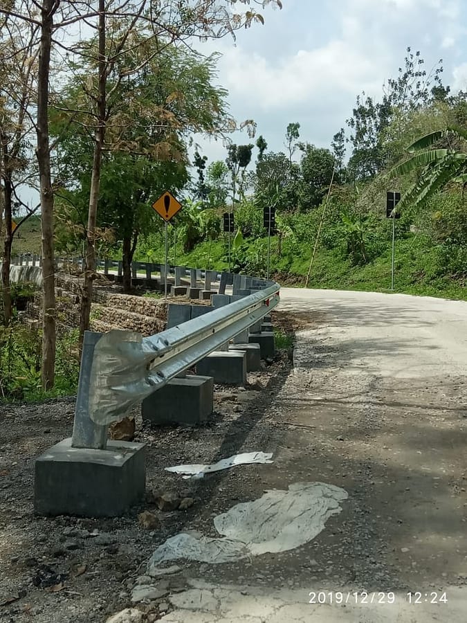 harga guardrail terpasang